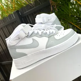 Gray Custom Air Force 1